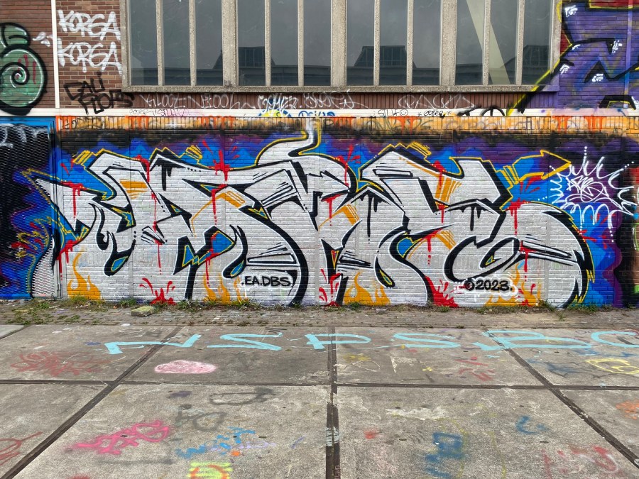are, ndsm, graffiti, amsterdam